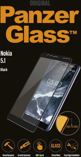 PanzerGlass Nokia 5.1 / Nokia 5 2018 Edge To Edge Screenprotector afbeelding 1