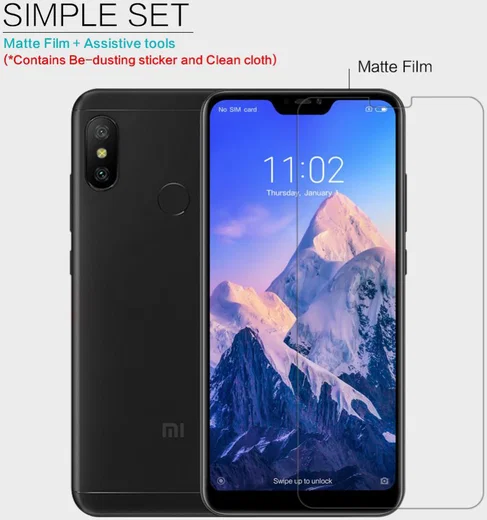 Nillkin Anti-Kras Screen Protector Xiaomi Mi A2 Lite afbeelding 7