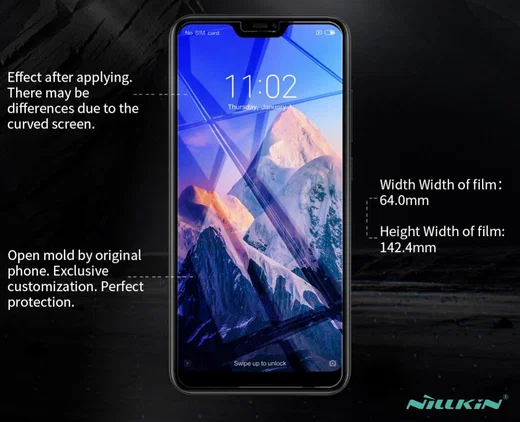 Nillkin Anti-Kras Screen Protector Xiaomi Mi A2 Lite afbeelding 8