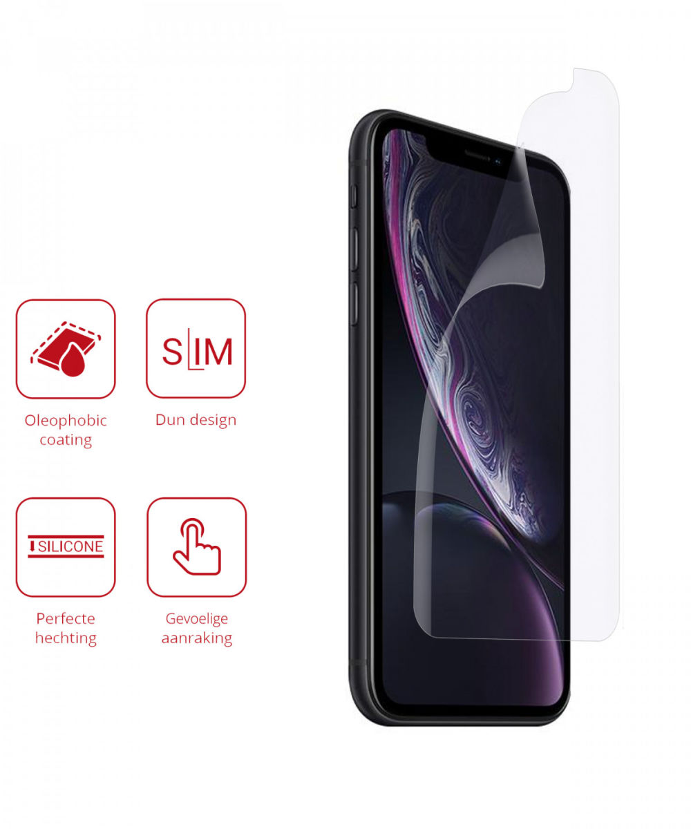 Rosso Apple iPhone XR Ultra Clear Screen Protector Duo Pack afbeelding 2