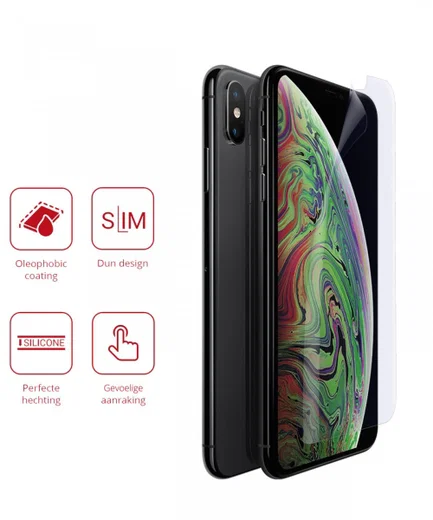 Rosso Apple iPhone XS Max Ultra Clear Screen Protector Duo Pack afbeelding 2