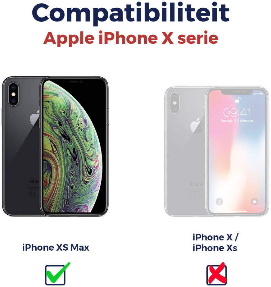 Rosso Apple iPhone XS Max Ultra Clear Screen Protector Duo Pack afbeelding 10