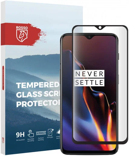 Rosso OnePlus 6T 9H Tempered Glass Screen Protector afbeelding 1