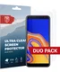 Rosso Samsung Galaxy J6 Plus Ultra Clear Screen Protector Duo Pack afbeelding 1