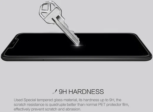 Nillkin Tempered Glass Screen Protector Xiaomi PocoPhone F1 afbeelding 3