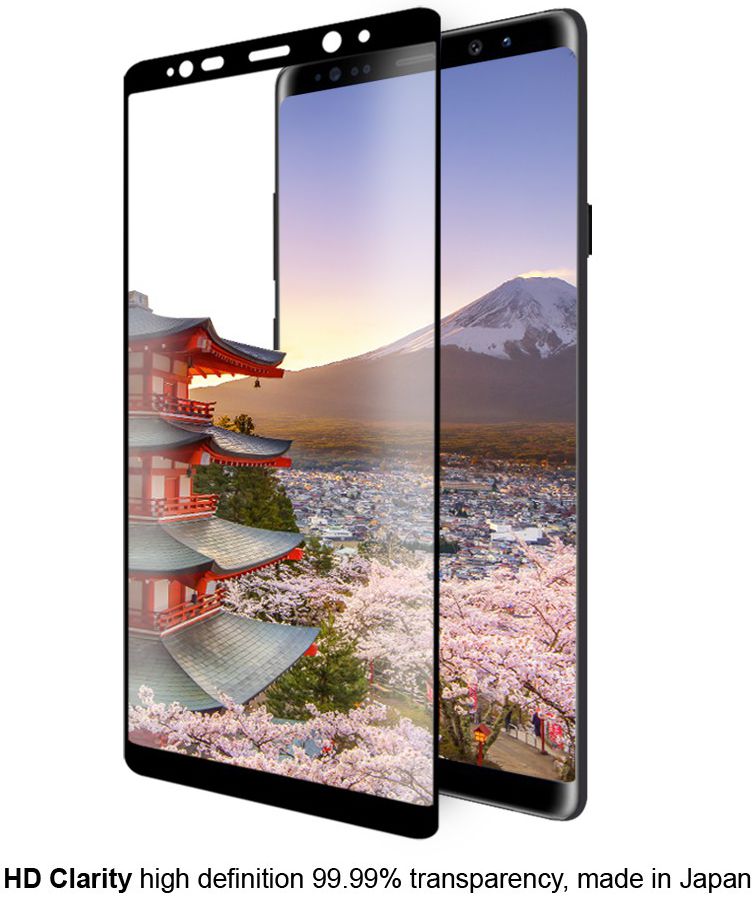 Eiger Samsung Galaxy S9 Tempered Glass Case Friendly Protector Gebogen afbeelding 9