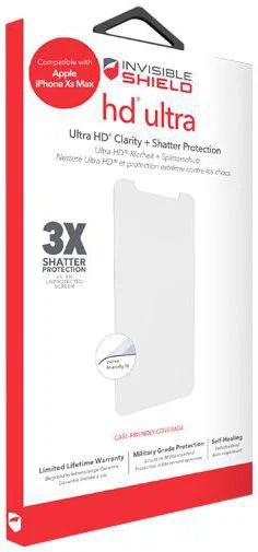 ZAGG InvisibleShield HD Case Friendly Screen Protector iPhone XS Max afbeelding 2