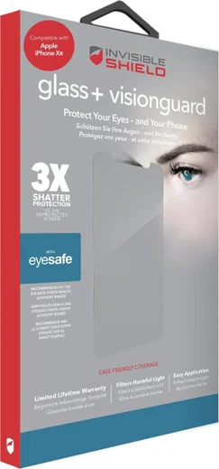 ZAGG InvisibleShield Glass+ Eyesafe Tempered Glass Apple iPhone XR afbeelding 1