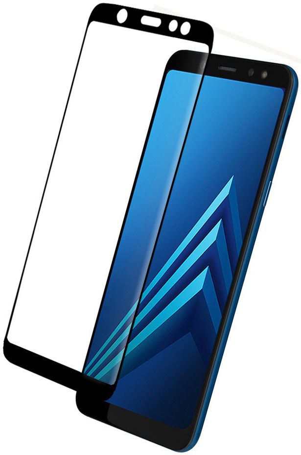 Eiger 3D Glass Samsung Galaxy A6 Tempered Glass Screenprotector afbeelding 2