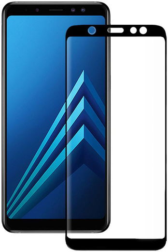 Eiger 3D Glass Samsung Galaxy A6 Tempered Glass Screenprotector afbeelding 4
