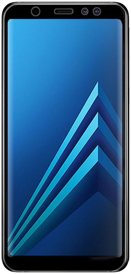 Eiger 3D Glass Samsung Galaxy A6 Tempered Glass Screenprotector afbeelding 5