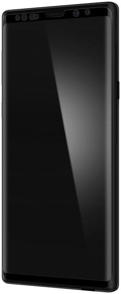 Spigen Samsung Galaxy Note 9 Curved Tempered Glass Protector Zwart afbeelding 7