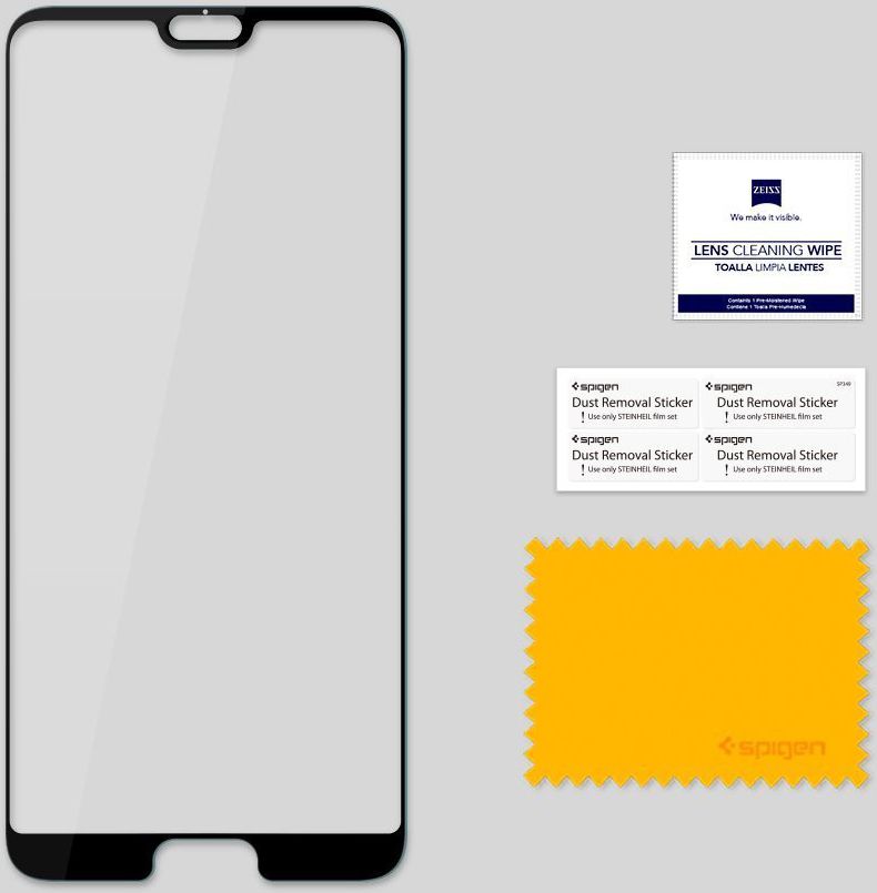Spigen Huawei P20 Pro Full Cover Tempered Glass Screen Protector afbeelding 7