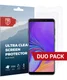 Rosso Samsung Galaxy A9 (2018) Ultra Clear Screen Protector Duo Pack afbeelding 1