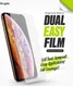Ringke DualEasy Anti-Stof Screen Protector Apple iPhone XS Max 2-Pack afbeelding 2