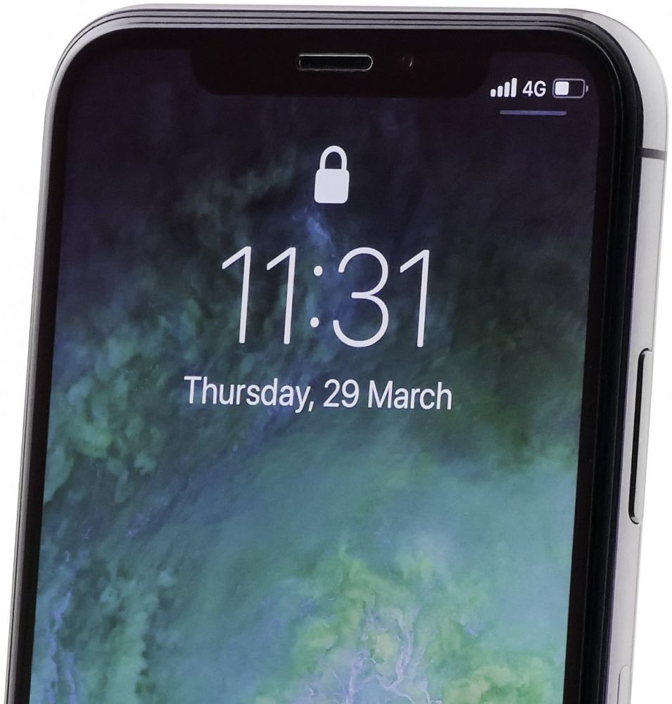 RhinoShield 3D Curved Edge to Edge Tempered Glass iPhone X / XS Zwart afbeelding 5