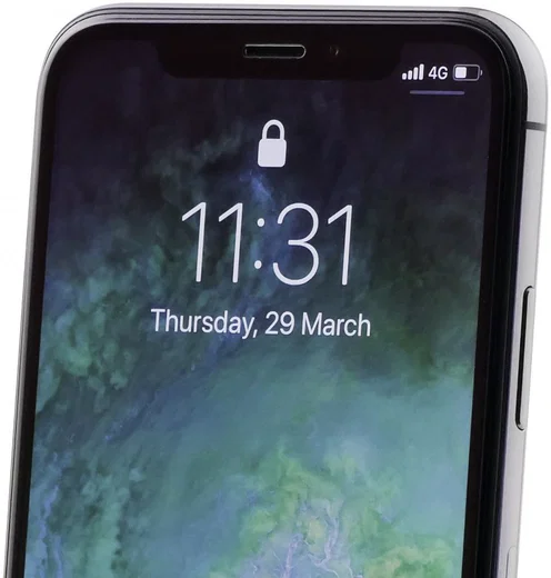 RhinoShield 3D Curved Edge to Edge Tempered Glass iPhone X / XS Zwart afbeelding 5