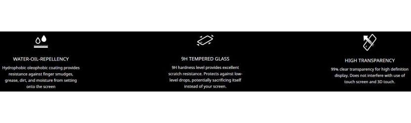RhinoShield 3D Curved Edge to Edge Tempered Glass OnePlus 6 Zwart afbeelding 7
