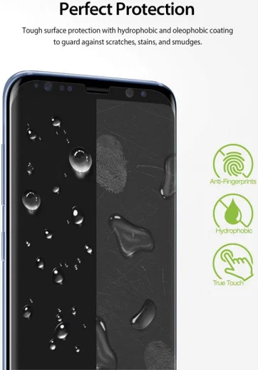 Ringke DualEasy Anti-Stof Screen Protector Galaxy S8 [2-Pack] afbeelding 7