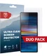 Rosso Sony Xperia 10 Ultra Clear Screen Protector Duo Pack afbeelding 1