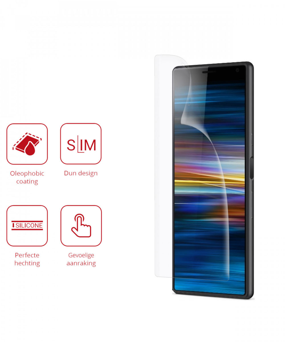 Rosso Sony Xperia 10 Ultra Clear Screen Protector Duo Pack afbeelding 2