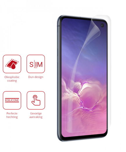 Rosso Samsung Galaxy S10E Ultra Clear Screen Protector Duo Pack afbeelding 2