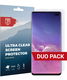 Rosso Samsung Galaxy S10 Plus Ultra Clear Screen Protector Duo Pack