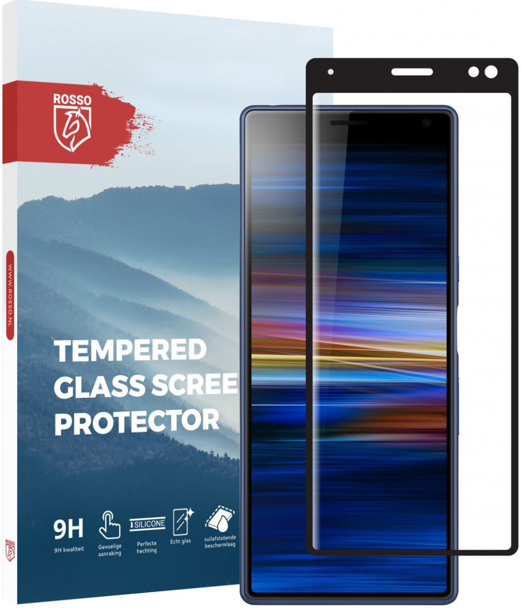 Rosso Sony Xperia 10 9H Tempered Glass Screen Protector Transparant afbeelding 1