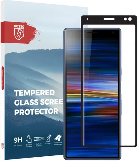 Rosso Sony Xperia 10 9H Tempered Glass Screen Protector Transparant afbeelding 1