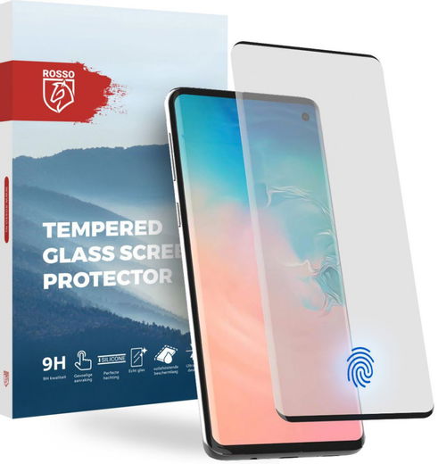 Rosso Samsung Galaxy S10 9H Tempered Glass Screen Protector afbeelding 1