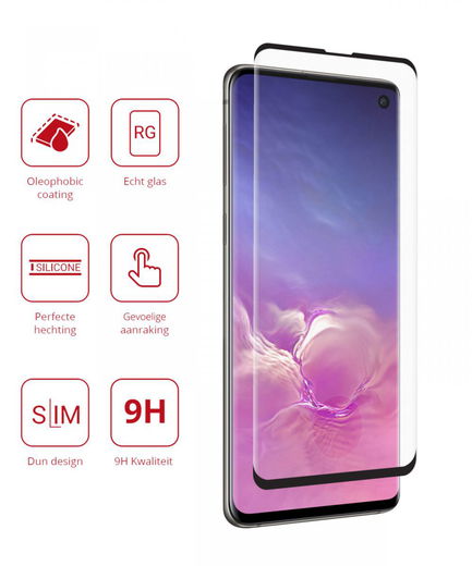 Rosso Samsung Galaxy S10 9H Tempered Glass Screen Protector afbeelding 4