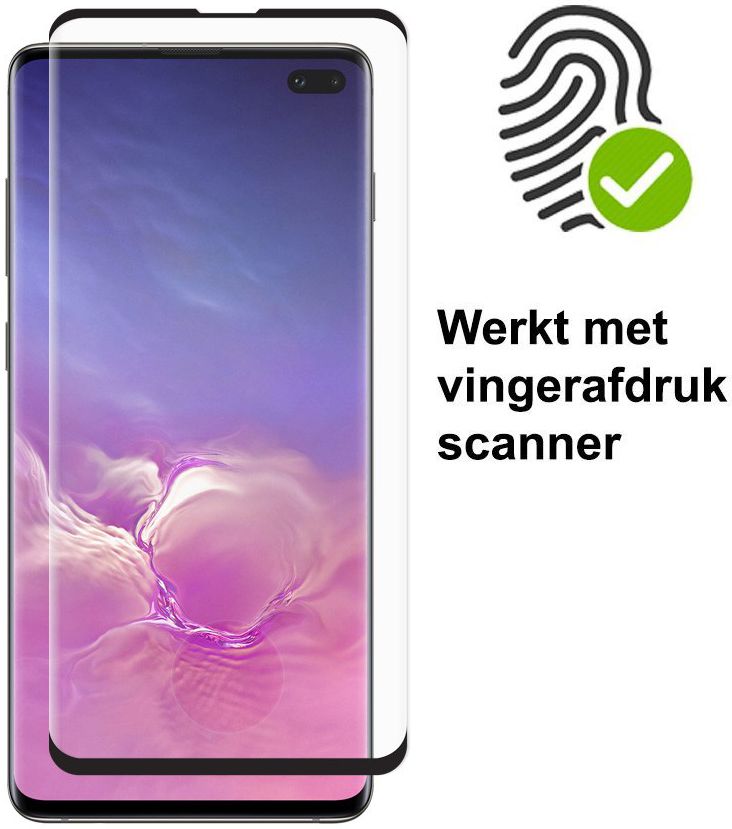 Rosso Samsung Galaxy S10 Plus 9H Tempered Glass Screen Protector afbeelding 2
