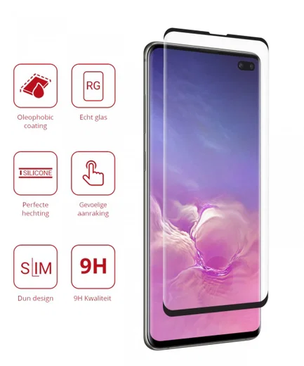 Rosso Samsung Galaxy S10 Plus 9H Tempered Glass Screen Protector afbeelding 4