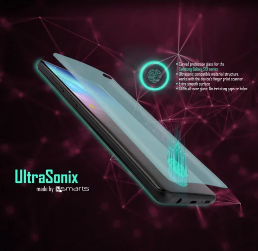 4Smarts Second Glass Colour Frame Samsung Galaxy S10 Plus Zwart afbeelding 3