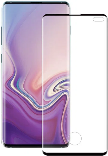 Eiger Samsung Galaxy S10 Plus Tempered Glass Case Friendly Gebogen afbeelding 4