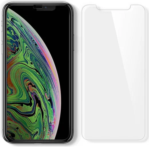 Spigen Apple iPhone XS Tempered Glass Screen Protector (2 Pack) afbeelding 3