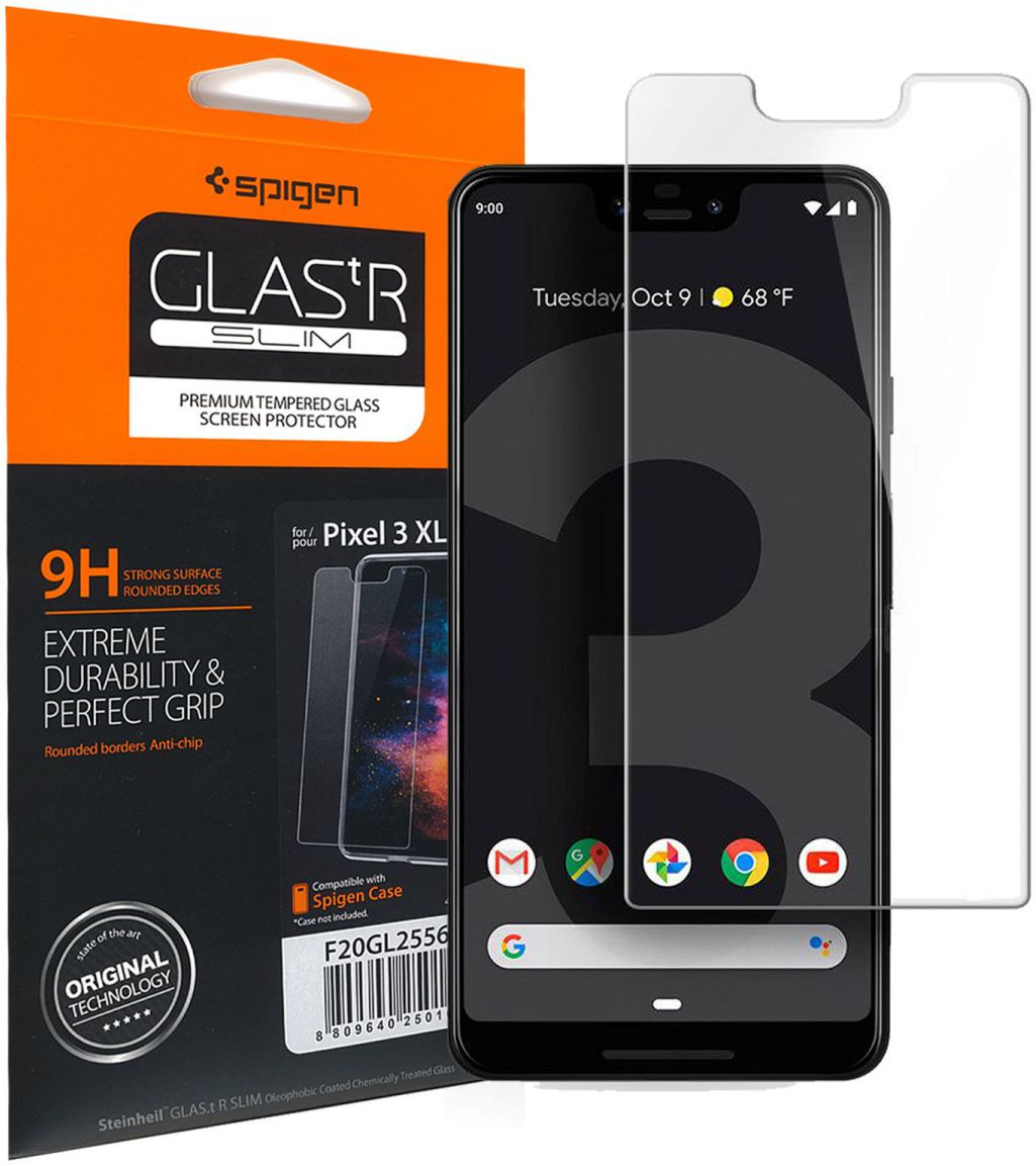 Spigen Google Pixel 3 XL Tempered Glass Screen Protector afbeelding 1