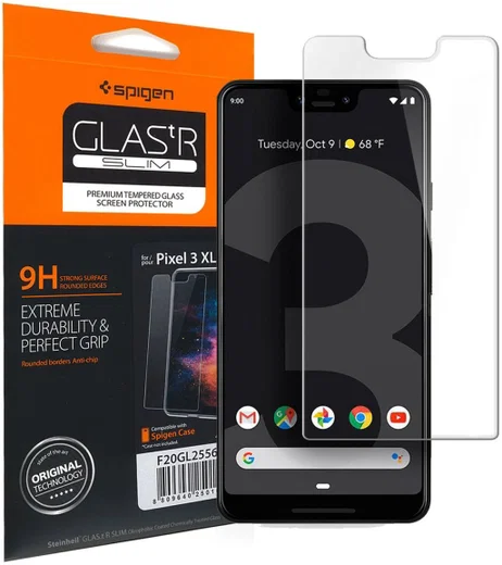 Spigen Google Pixel 3 XL Tempered Glass Screen Protector afbeelding 1