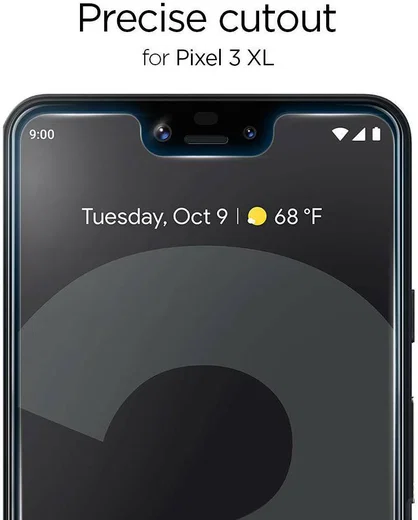 Spigen Google Pixel 3 XL Tempered Glass Screen Protector afbeelding 3