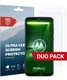 Rosso Motorola Moto G7 Plus Ultra Clear Screen Protector Duo Pack afbeelding 1