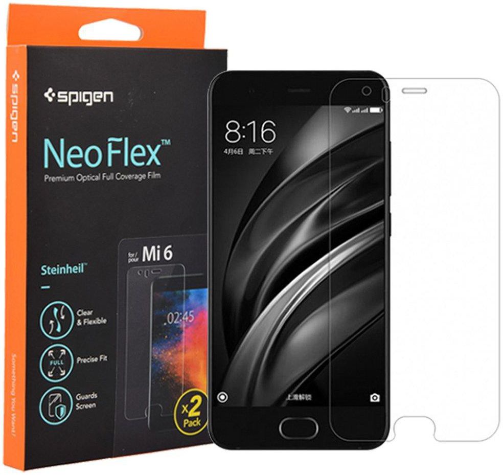 Spigen Neo Flex Screen Protector Xiaomi Mi 6 (2 Pack) afbeelding 1