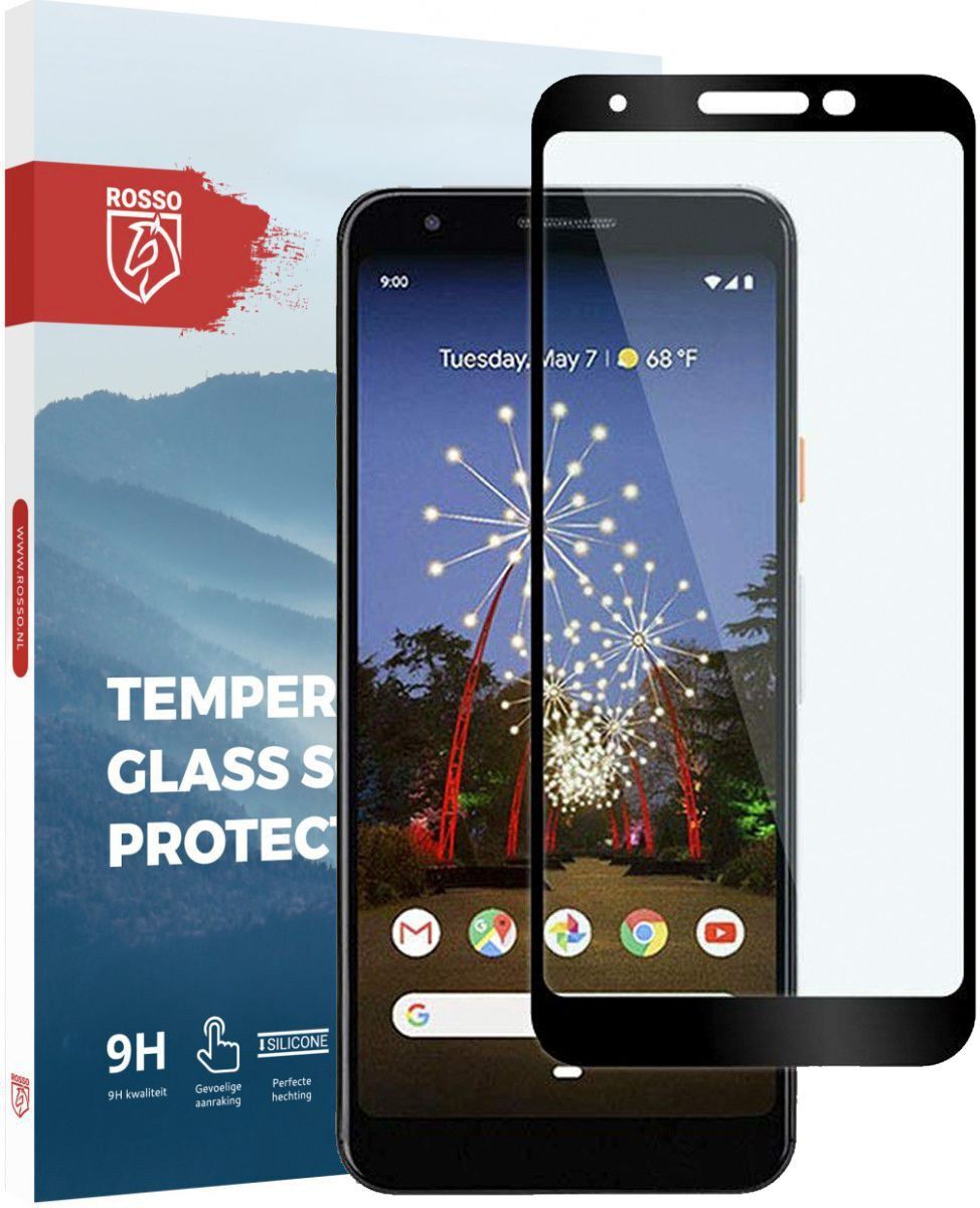 Rosso Google Pixel 3a 9H Tempered Glass Screen Protector afbeelding 1