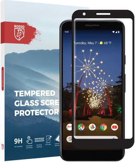 Rosso Google Pixel 3A XL 9H Tempered Glass Screen Protector afbeelding 1