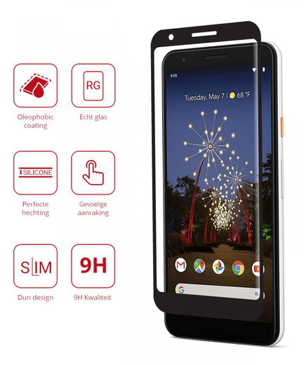 Rosso Google Pixel 3A XL 9H Tempered Glass Screen Protector afbeelding 2
