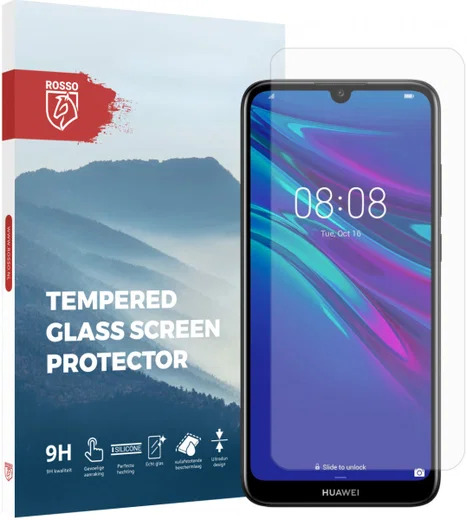 Rosso Huawei Y6s / Y6 (2019) 9H Tempered Glass Screen Protector afbeelding 1