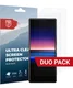 Rosso Sony Xperia 1 Ultra Clear Screen Protector Duo Pack afbeelding 1
