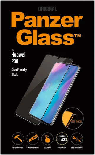 PanzerGlass Huawei P30 Case Friendly Screen Protector afbeelding 1