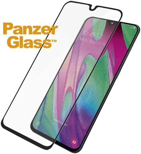 PanzerGlass Samsung Galaxy A40 Case Friendly Screenprotector afbeelding 2