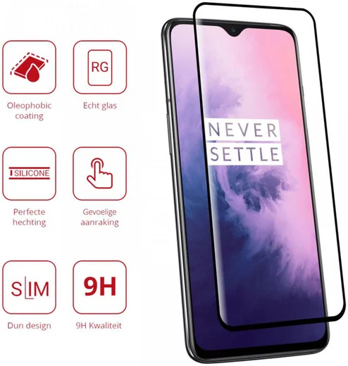 Rosso OnePlus 7 9H Tempered Glass Screen Protector afbeelding 2