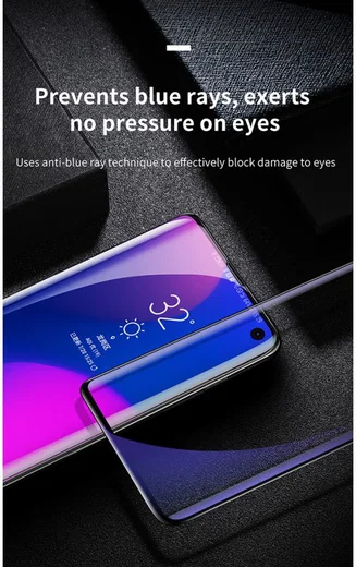Baseus Curved Screen Protector Samsung Galaxy S10 2-Pack afbeelding 10